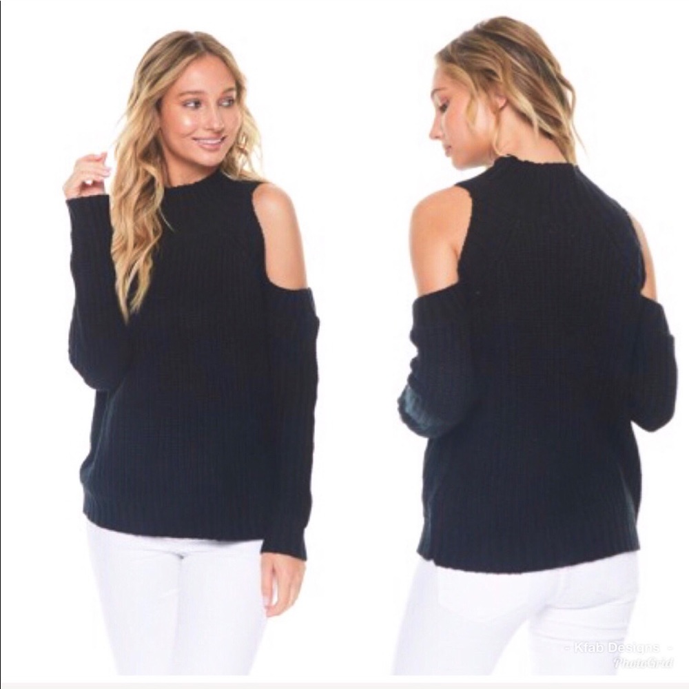🛍LAST 1! Cold Shoulder Relaxed Fit Sweater! - Picture 8 of 8